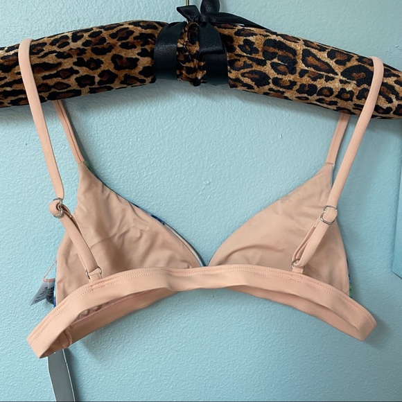 Dippin Daisy’s Palm Triangle Bikini Top - M - Picture 4 of 6